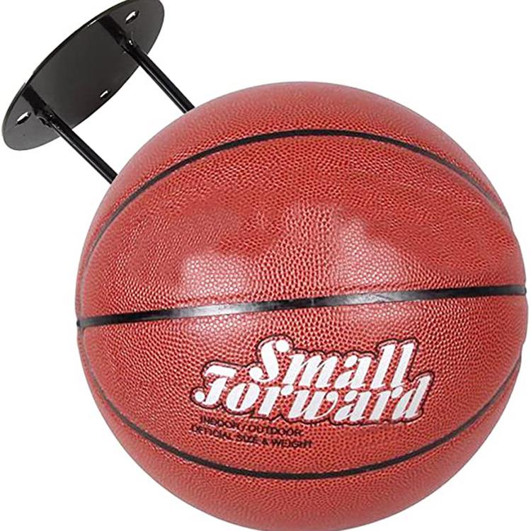 跨境壁挂篮球足球收纳架框摆放架家用球架置球架放球架球置物架