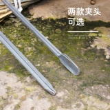 Длинные старые модные огненные щипцы соты на угольные и железные щипцы с плоской мусорной засорой крючок крюк угольный глянцевый огонь