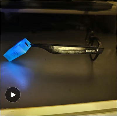 Rokidglasses眼镜充电胶囊换电仓1000毫安乐奇AI眼镜磁吸电池夜光