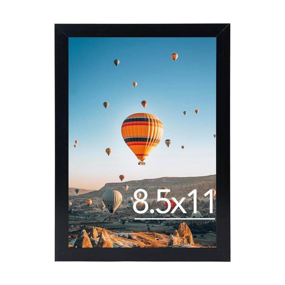 跨境厂家直供亚马逊PVC8.5*11相框挂墙摆台透明装11*14画框