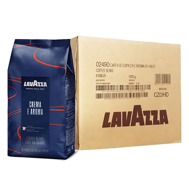 特浓咖啡豆LAVAZZA中度烘焙意式