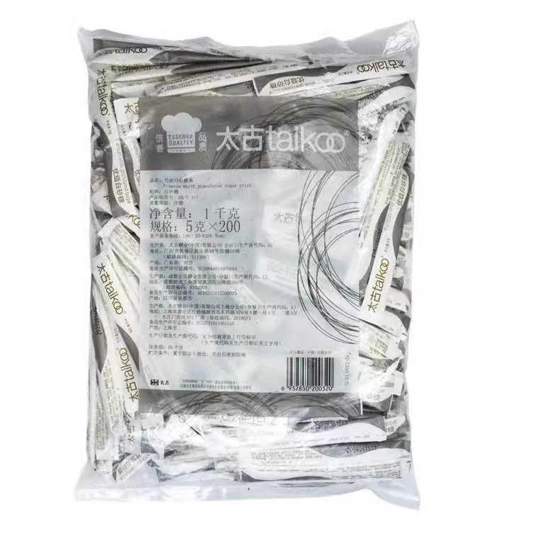 taikoo太古优级白砂糖条细砂糖包冲饮调味咖啡伴侣5g*200条