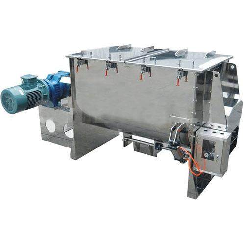 卧式螺带混合机不锈钢饲料混合机饲料厂混合机械设备变频