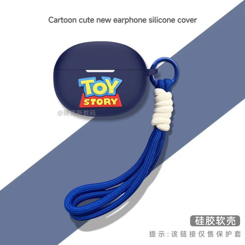 适用联想(Lenovo) LP19耳机套卡通动漫硅胶套防摔防尘联想LP19耳机充电仓耳机壳联想lp19耳机保护套硅胶连体