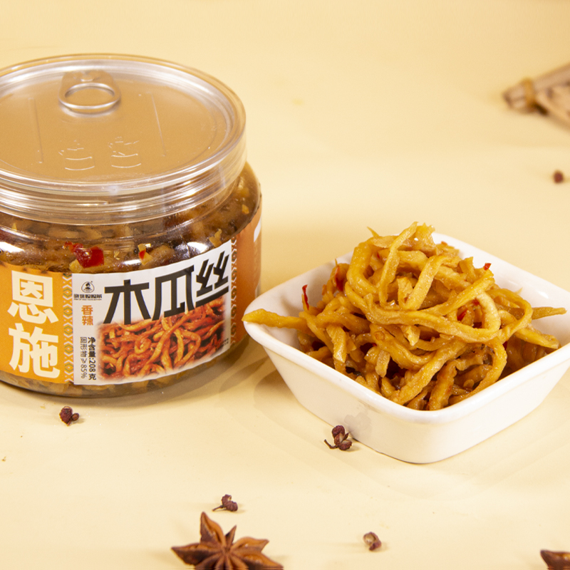 晓姚农夫木瓜丝下饭菜208g
