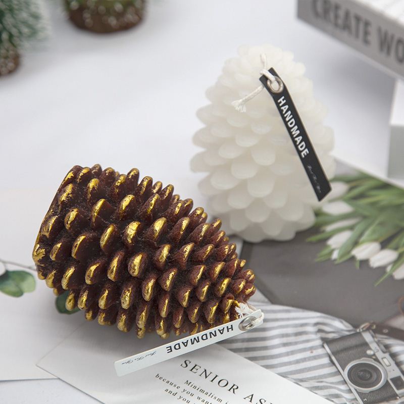 Pine Cones Candle Silicone Mold DIY Pine Ball Aromatic Candl