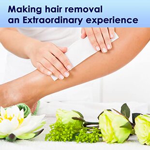 Non Woven Wax Strips 250 Pieces  Body and Facial Wax Strips