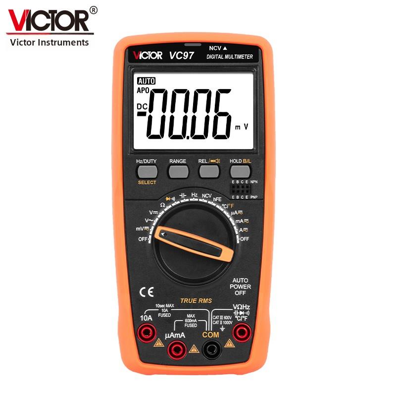 包邮胜利仪器原装正品victor VC97 数字万用表 自动量程 高精度