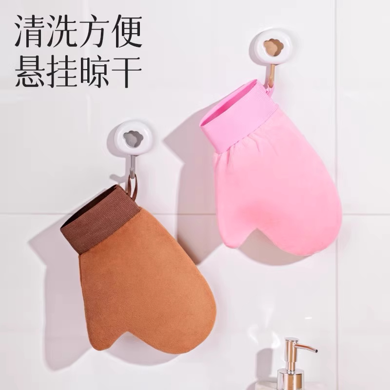 懒人专用身体乳按摩手套