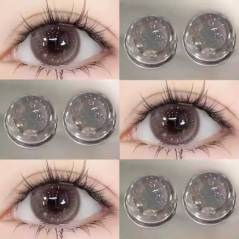 晚睡仙女美瞳半年抛粉色水润大小直径三明治工艺年抛隐形眼镜Hm