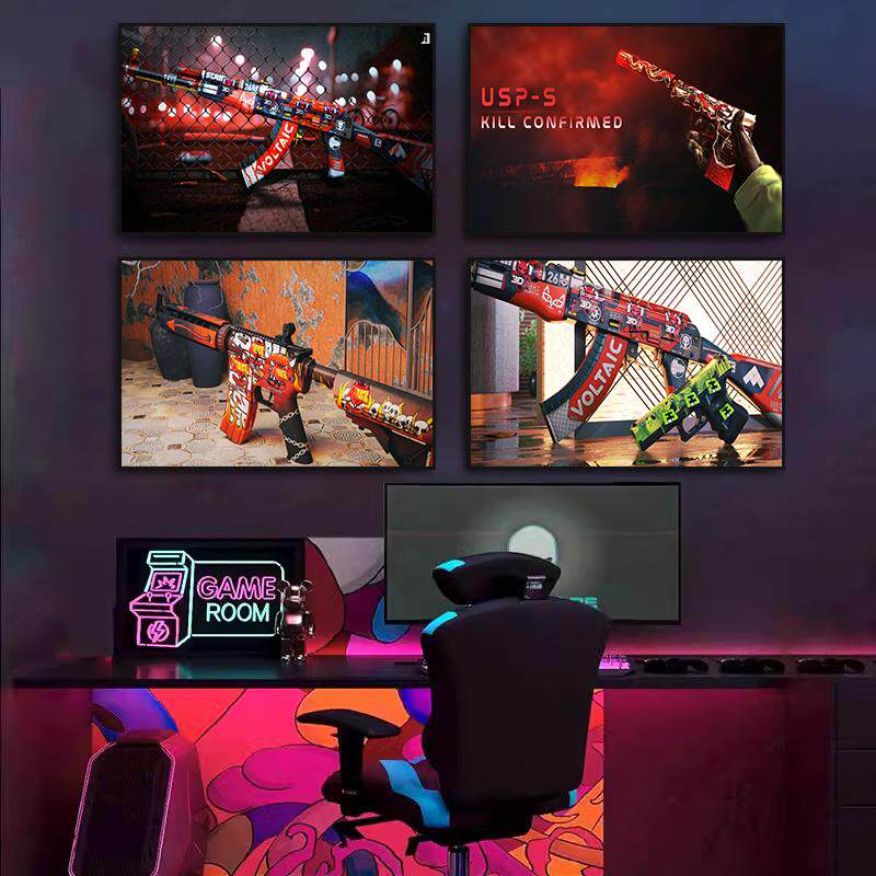 COGO反恐精英装饰画全球