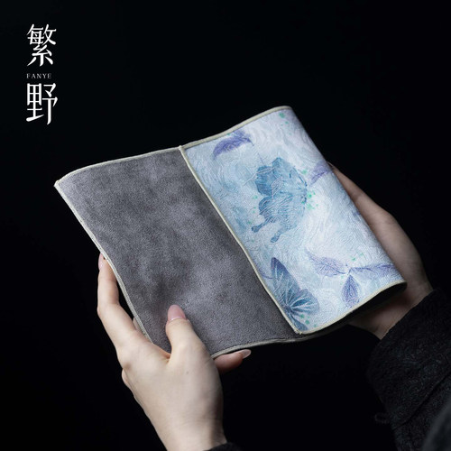 超强吸水茶布小清新养壶巾