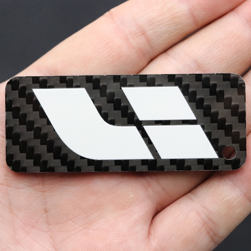 理想L6/L7/L8/L9碳纤维钥匙扣