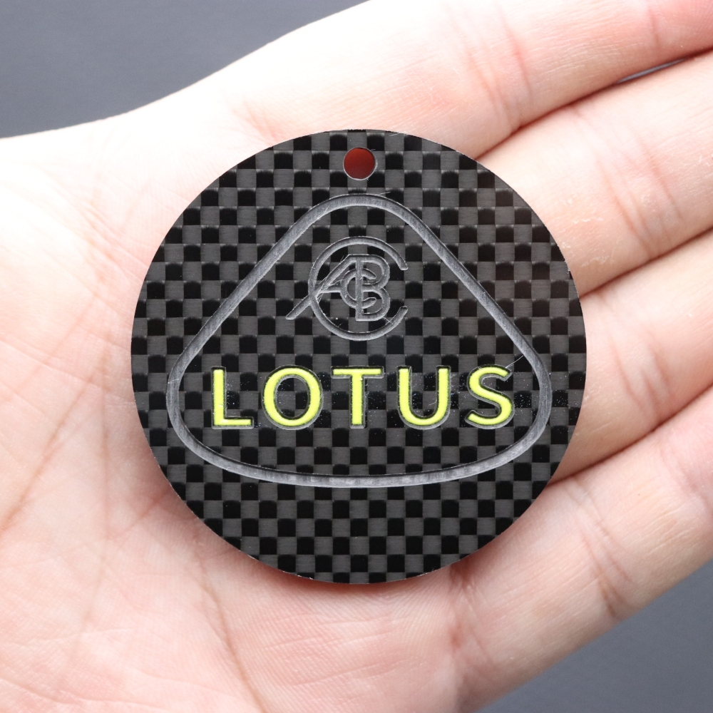 路特斯EVIJA/EMIRA碳纤维钥匙扣