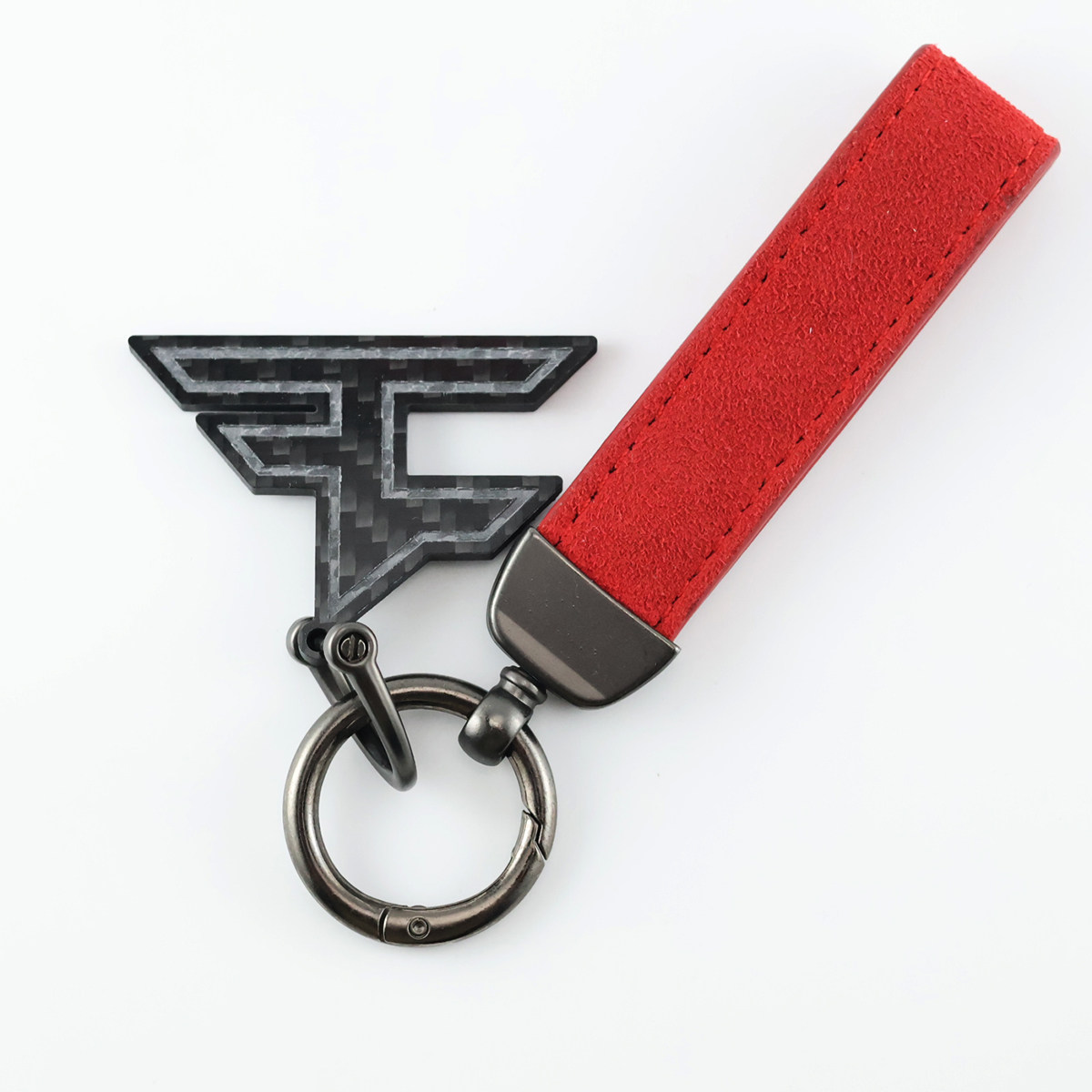 FAZECSGO英雄联盟碳纤维钥匙扣