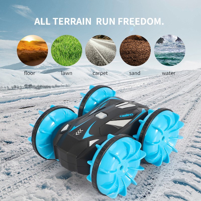 新品2.4G Double Side Roll Stunt Car 60 Degree Tumbling Flipp