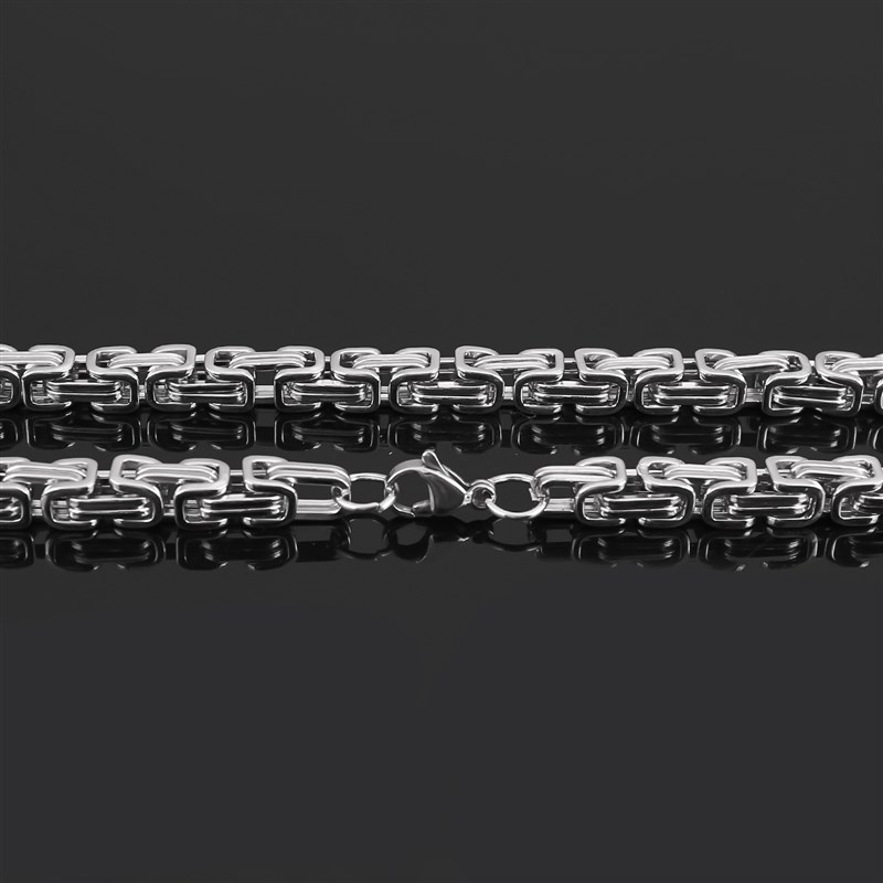 新品Domestic men's steel emperor chain stainless steel neckl