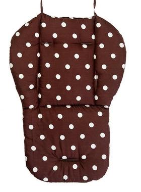 1pc Dot Baby Stroller Seat Cushion Pushchair Pram Car Soft M