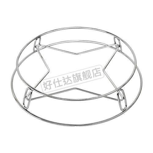 锅竈竈台汤加加粗锅底置物支架架子底架架座三角托架锅架铁锅放架