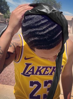 SupGene 2 Pcs Durag  Durags for Men Silky  Silk Durag for Me