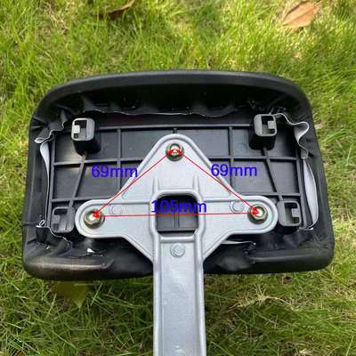 电动机车金箭莱昂H1小刀爱玛F6尾翼靠背支架N1改装电动车赛鸽N7后