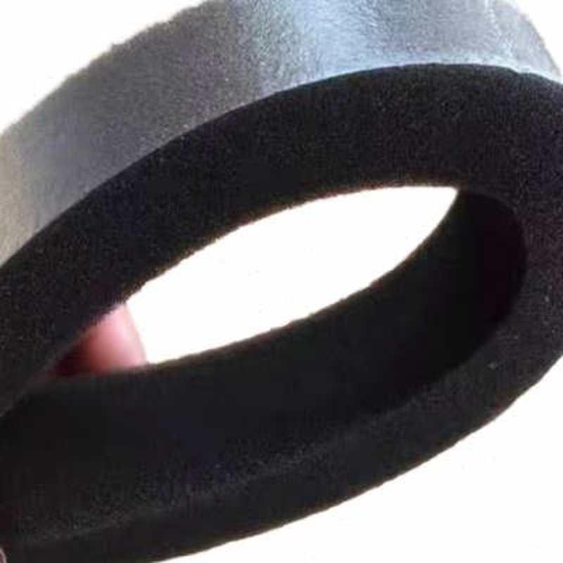 强粘力黑色eva海绵胶条防尘密封柔软海绵双面胶带隔音缓冲垫定制