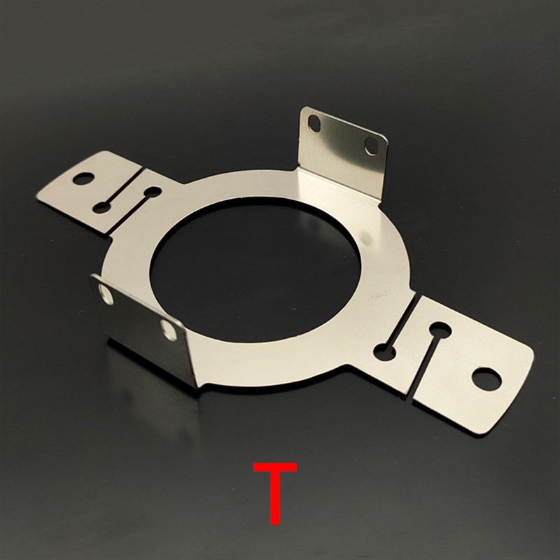 极速光电旋转编码器专用支架板簧不锈钢弹片空心轴伺服安装片固定