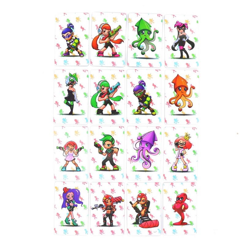 新品16 Full Set High Quality NFC Tag Game Cards Ntag215 Mari