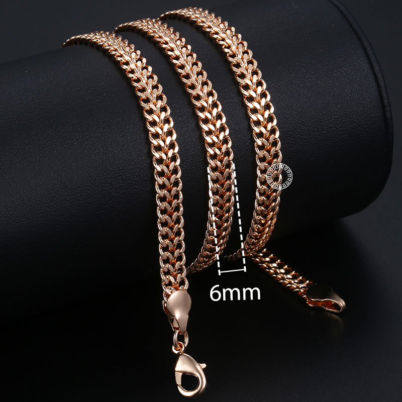 新品Davieslee Jewelry Sets For Women Men 585 Rose Gold Brace