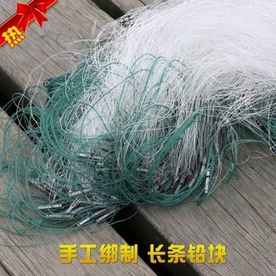 新品撒渔网专用网尼龙网。收纳编织网水产鱼网鱼护网尼龙渔网编织
