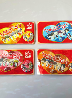 【画王】A3!满开剧团 日版吧唧 特典 爱心明信片 徽章 官谷套装