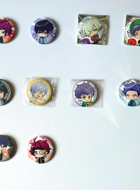 【画王】A3!满开剧团 日版吧唧 徽章 中号 有栖川誉 希特隆皇天马