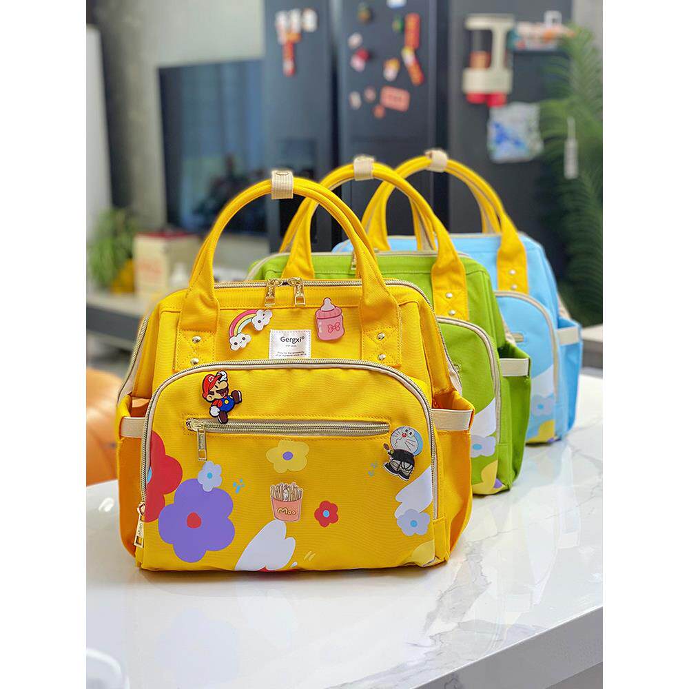 6色升级版原装小花妈咪包新潮妈咪三用多功能防水手袋单肩斜挎包