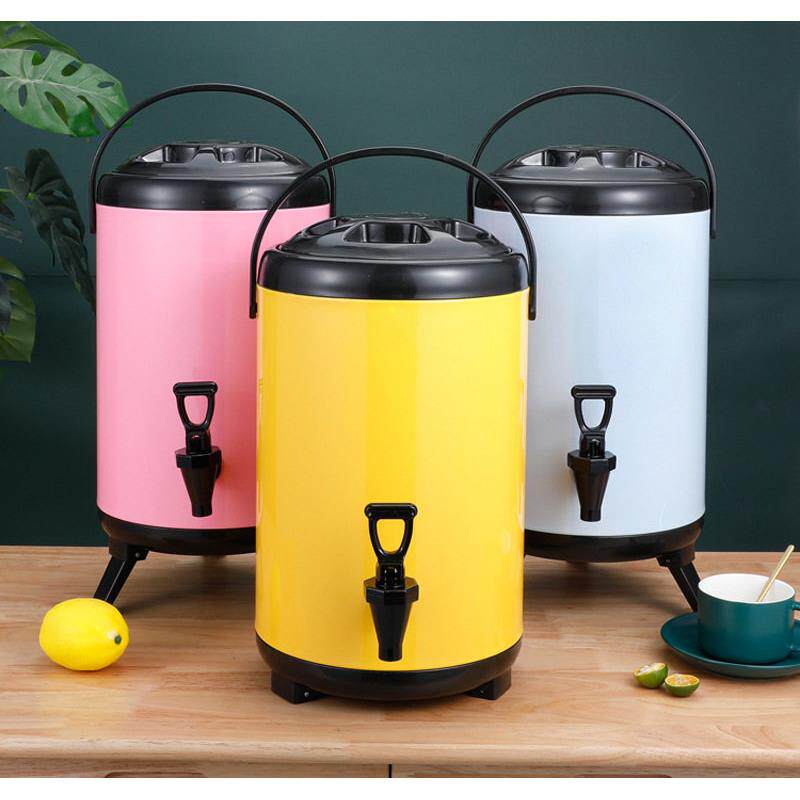 奶茶店保温桶商用摆摊不锈钢大容量8L10L12L小型保冷专用奶茶桶
