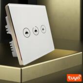 Tuya 文 Tuya智能触摸开关Zigbee金属框架玻璃零火面板自定义模式