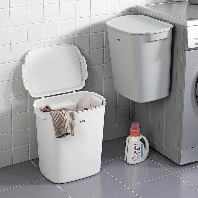 非非猫带盖子脏衣篓家用壁挂脏衣服收纳筐浴室化妆室洗衣防水脏衣