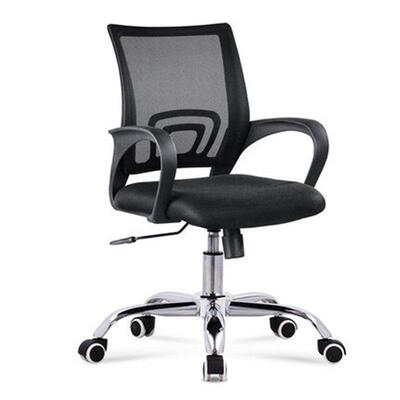 广东职员转椅人体工学网布椅培训会议椅员工办公椅家用弓形电脑椅