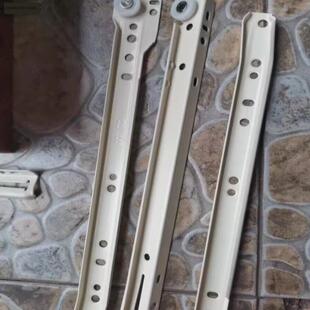 钢轨加厚阻尼侧装缓冲不锈钢两或三节轨滑轨键盘托盘抽屉轨道安静