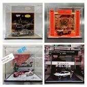 不含车含升级地板 64拖拉机创意丙烯防尘展示箱 mini