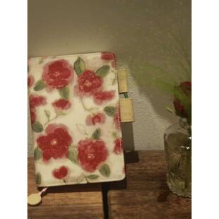 Munimhoe覆古玫瑰手账本书衣笔记本本子a6a5书衣活页手账B6计画TN