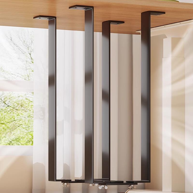 台式电脑主机托架悬挂式机箱支架底座家用办公室通用固定悬空支架