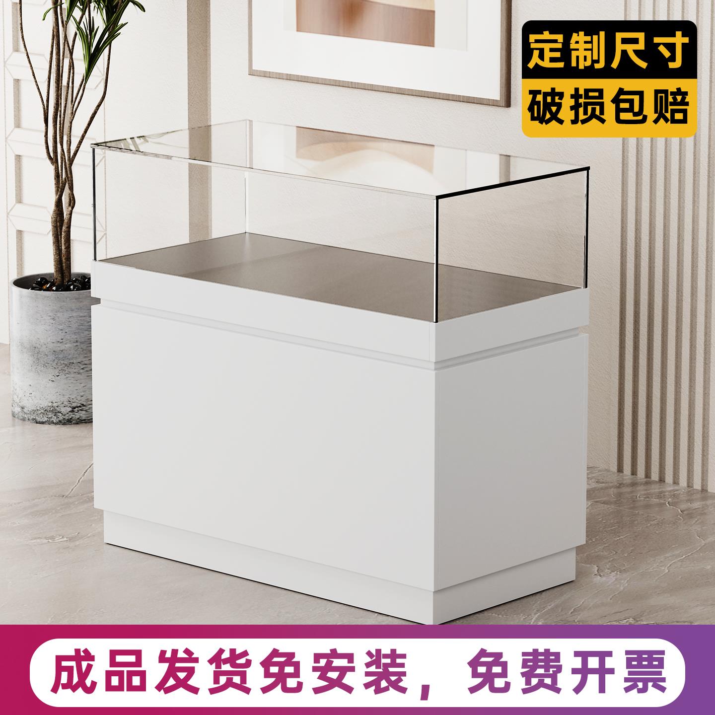 珠宝首饰柜台定制商场玻璃展示柜样品展览柜陈列柜博物馆文物展柜