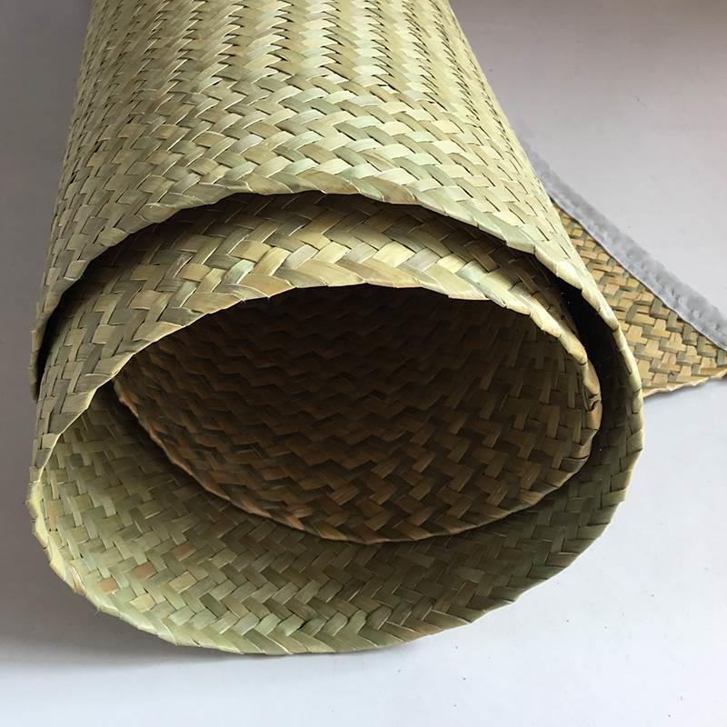 广东肇庆手工编织折叠蒲草席1.8m1.5米1.2米夏季纯天然肇庆草席