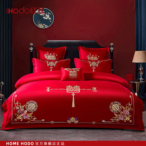 【红豆】新中式结婚四件套