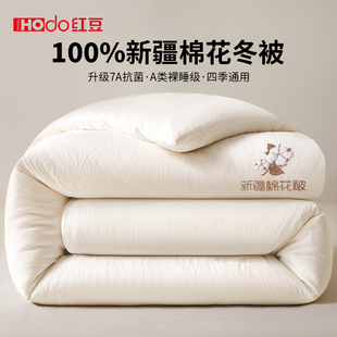 冬被新疆纯棉花被子被芯秋冬棉被棉絮冬季 加厚保暖学生春秋被褥