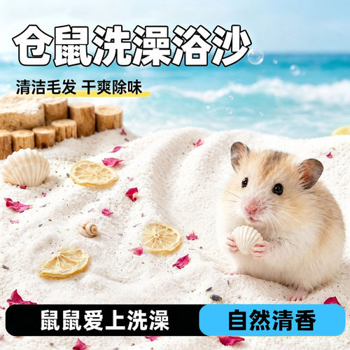 仓鼠浴沙专用洗澡清洁用品