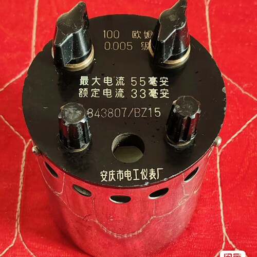 可维修0.005级BZ15标准电阻，100欧姆，外壳纯铜，内部议价