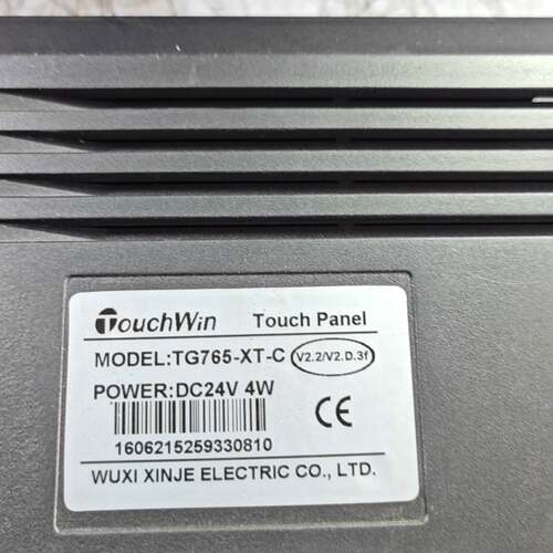 可维修信捷TouchWin触摸屏，型号TG765-XT-C，DC2议价
