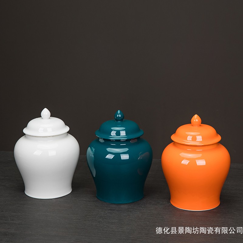 茶叶罐陶瓷防潮红茶中药