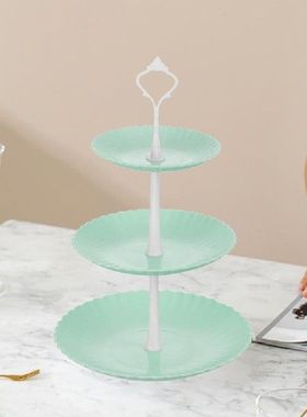 Reusable Cake Stand Elegant 3-tier Cupcake Stand Styli